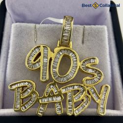 Diamond Pendant in 10k Gold