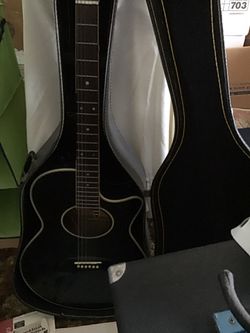 Acoustic/electric guitar & vintage equipment