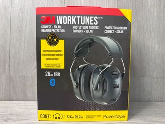 3M WorkTunes Connect Solar Hearing Protection Headphones (A1D032451)