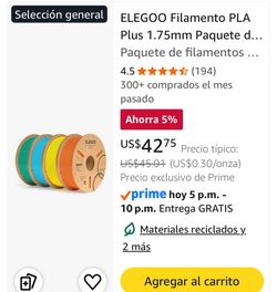 Hilo para dijeras 3D printing filament