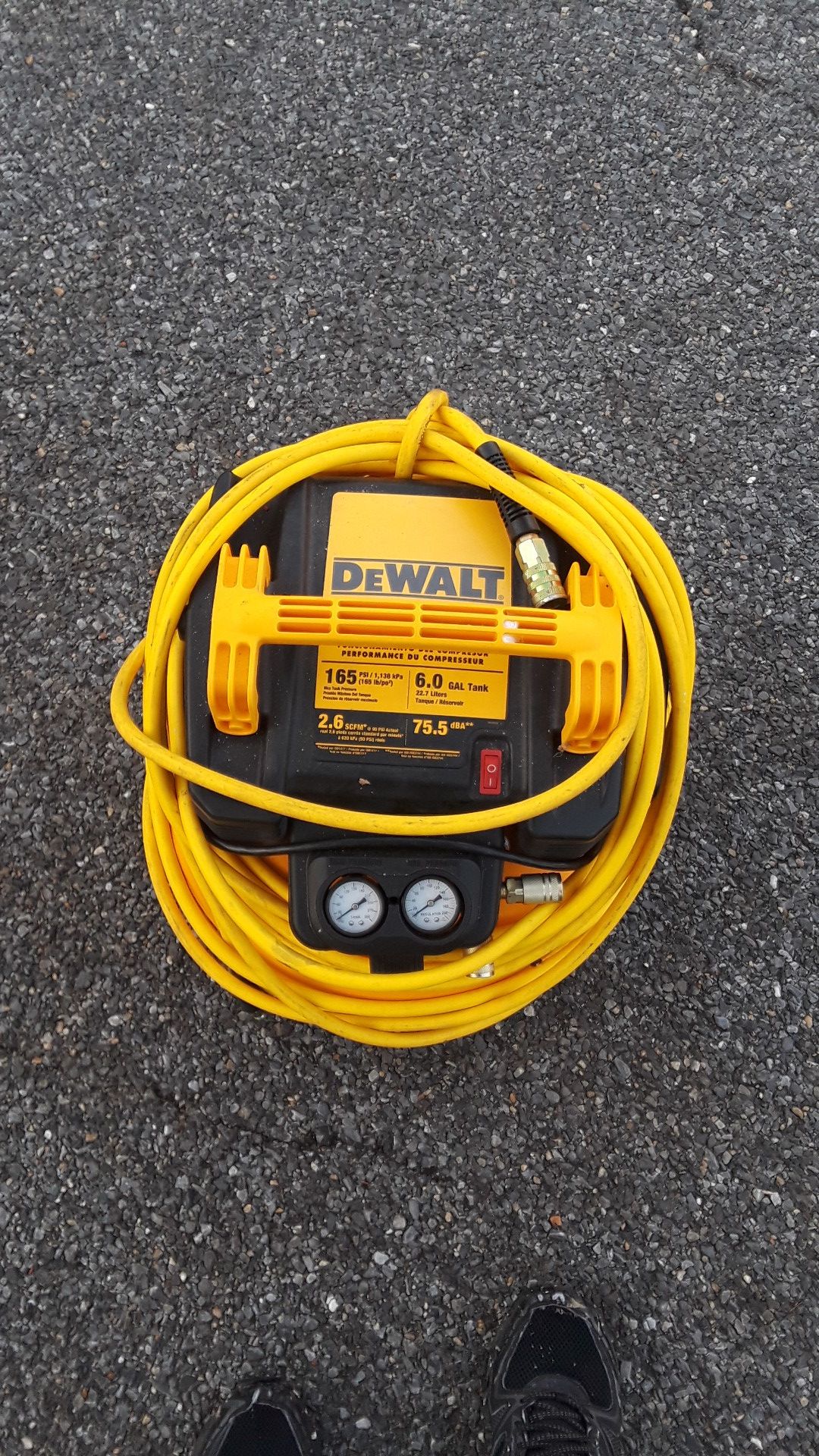 Compressor dewalt new