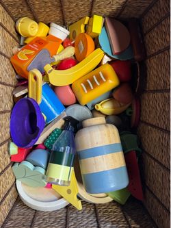 Assorted Play Food Kitchen Set