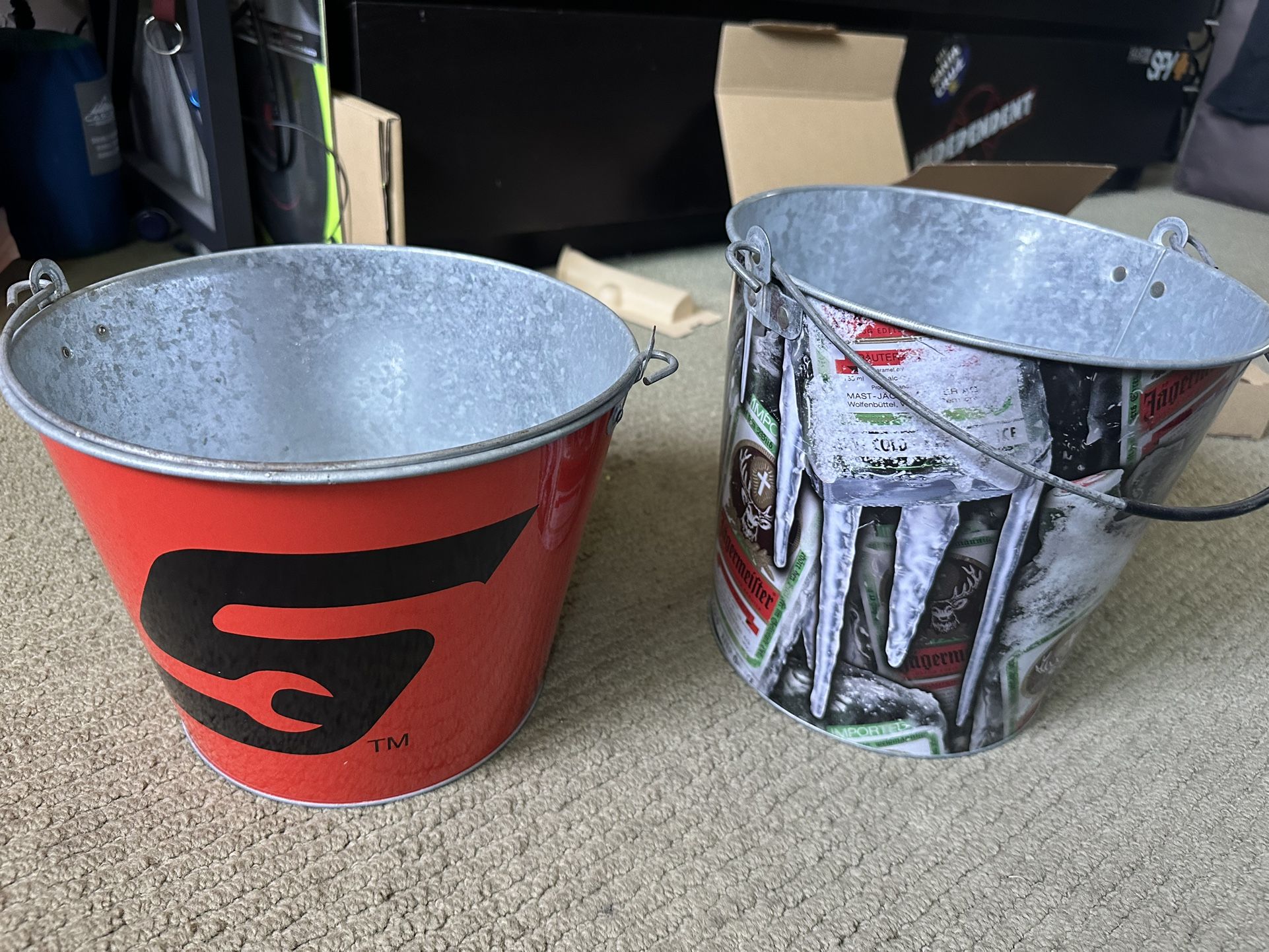 Metal Ice Buckets