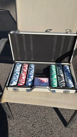 Poker Chip Set in Aluminum Case