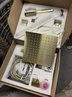 Brass Overhead Shower 