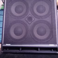 Acoustic B410c - 4x10 Bass Speaker Cabinet 