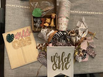 First Birthday Decorations - Wild One Birthday