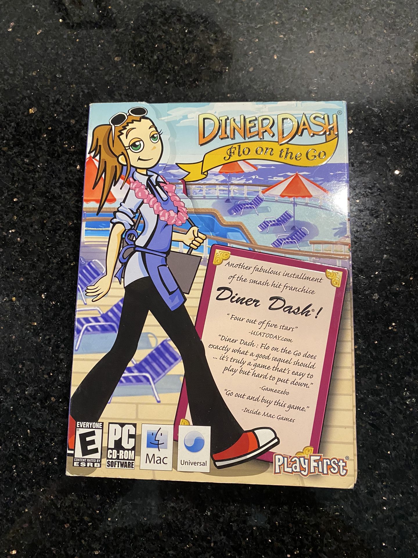 New Sealed Diner Dash Flo on the Go Game for PC Windows & Mac
