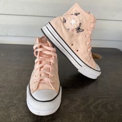 Chuck Taylor All Star EVA Lift Butterflies size 4