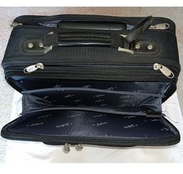 Travel Briefcase and Small Rolling Bag