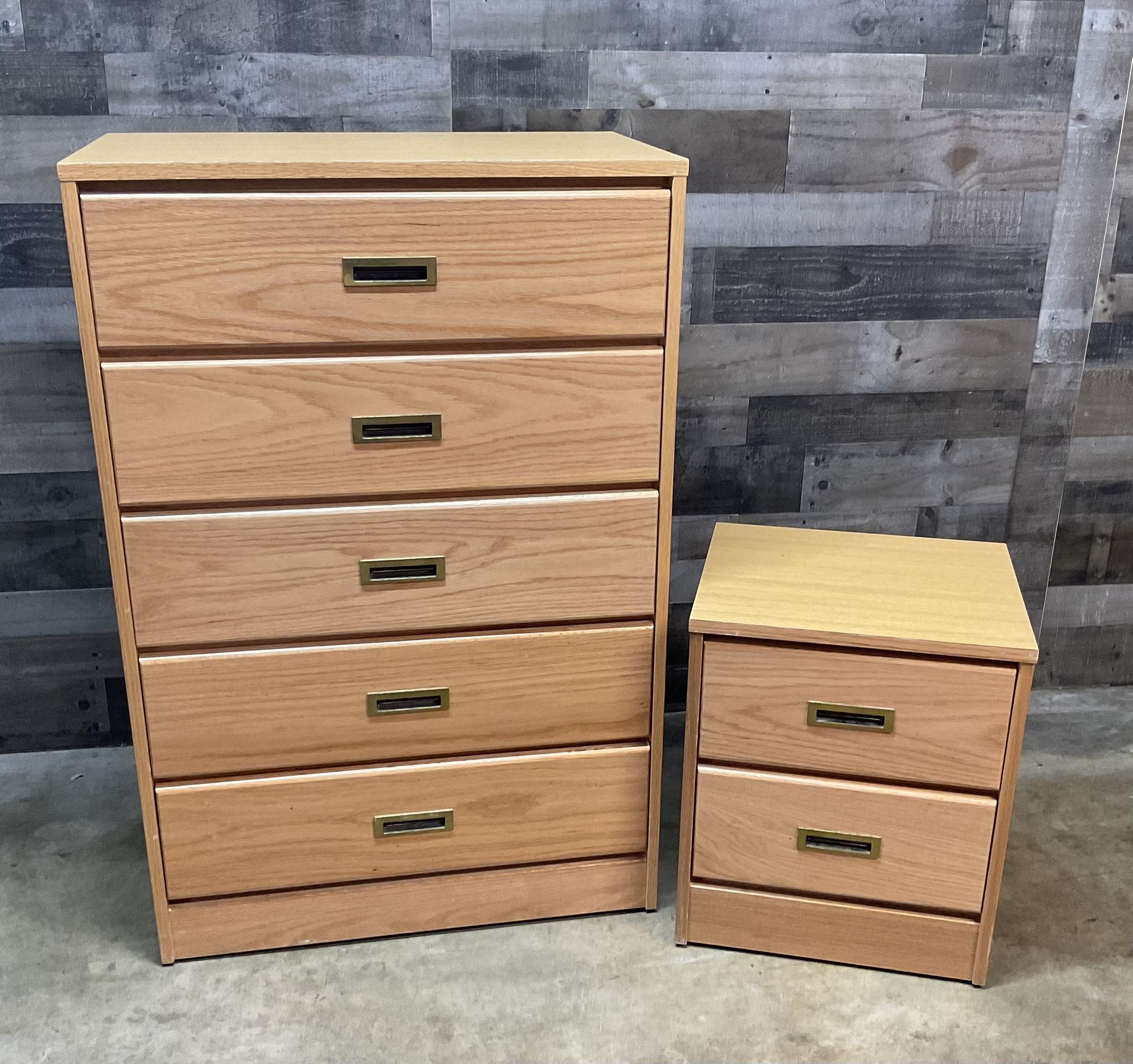 Fantastic Super Hardwood Dresser & Nightstand Combo for Sale in San