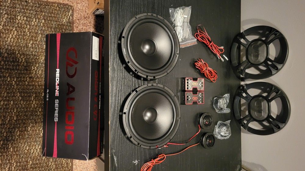 DD Audio 6.5" Component Speakers
