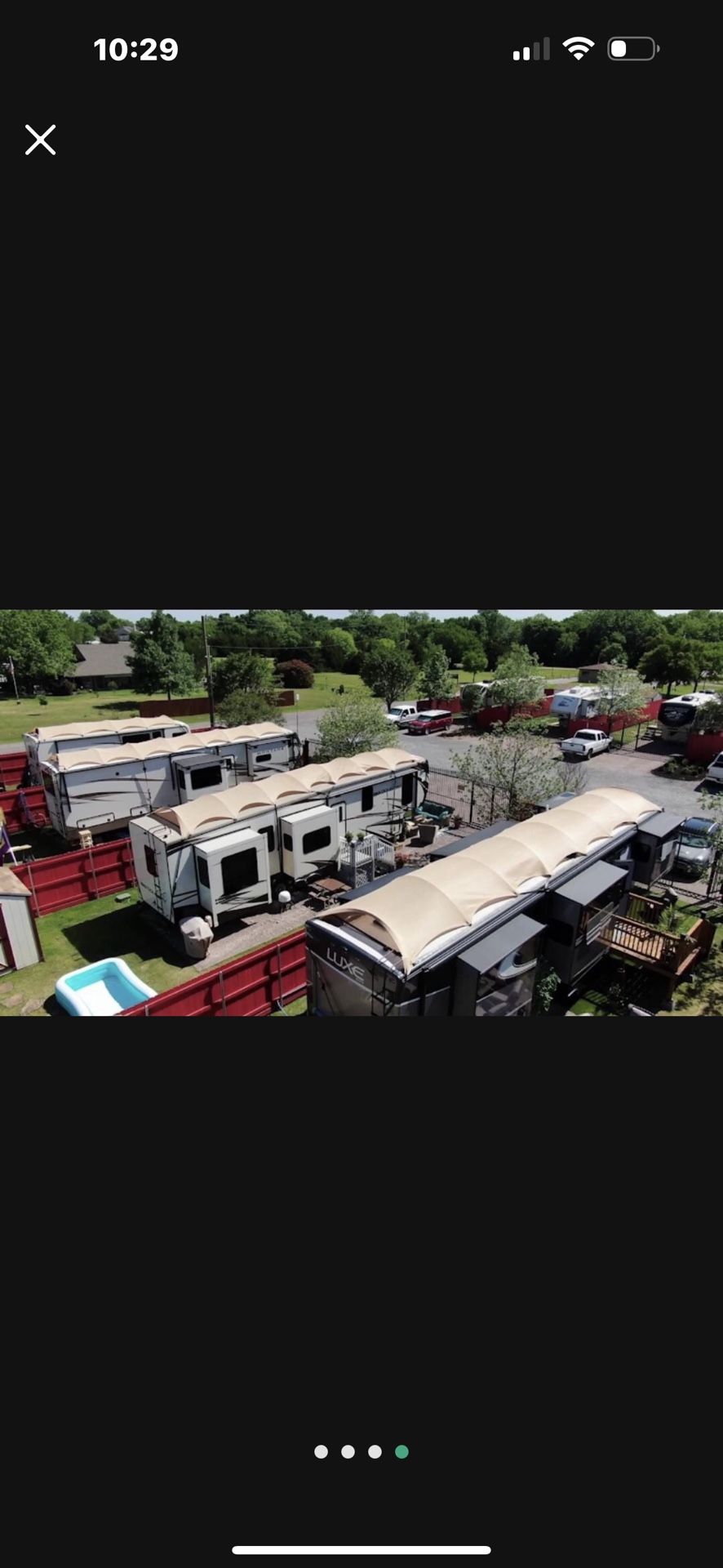 38’ Shade RV Like New