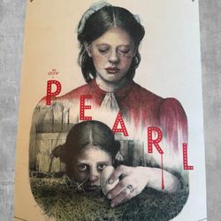 A24 Pearl Movie Poster Yuko Higuchi Limited Edition Art Print Ti West Mia Goth 28 x 20 