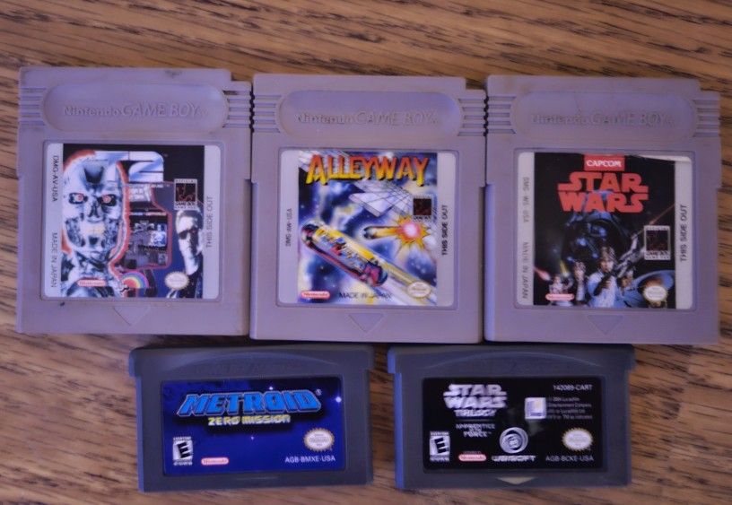Nintendo Game Boy and Game Boy Advance Games