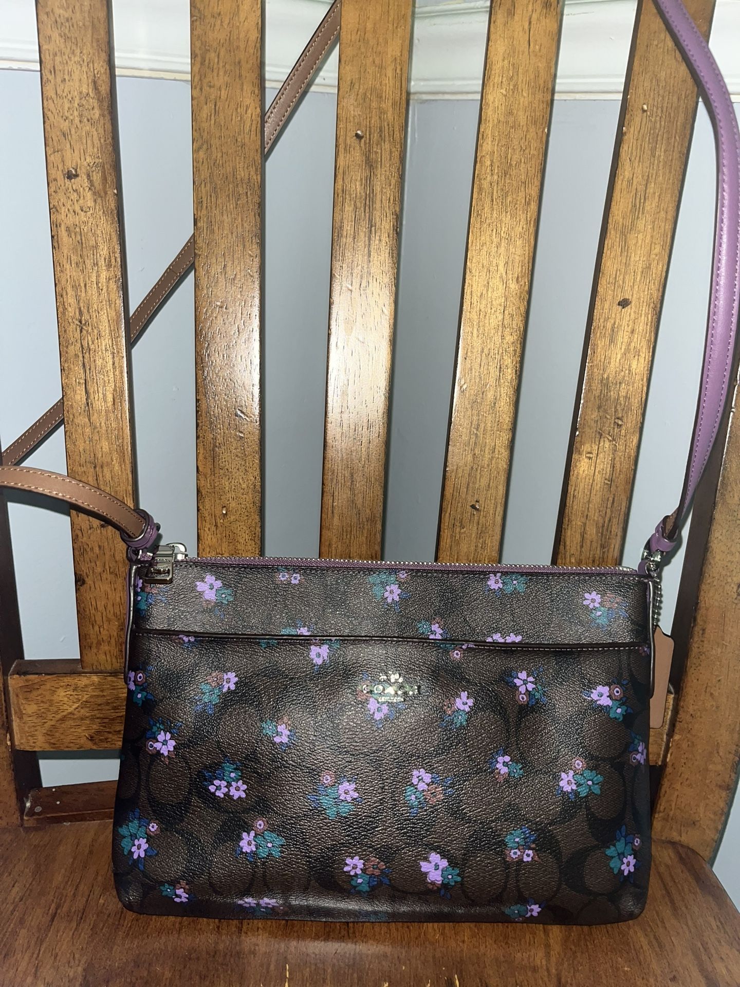 New Coach Purse & Makeup Bag