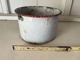 Vintage Enamel Pot