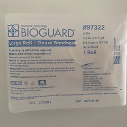 Lots Of Expired, Unopened, Sterile, Large Medical Gauze (6ply, 4.5” X 4.1 yard)
