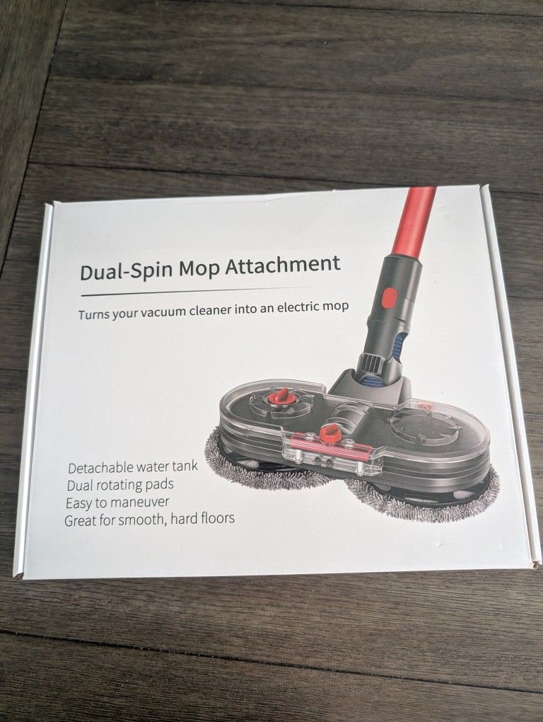 FUNTECK Electric Mop Attachment for Dyson V7 V8 V10 V11 V15 Vacuum Cleaners