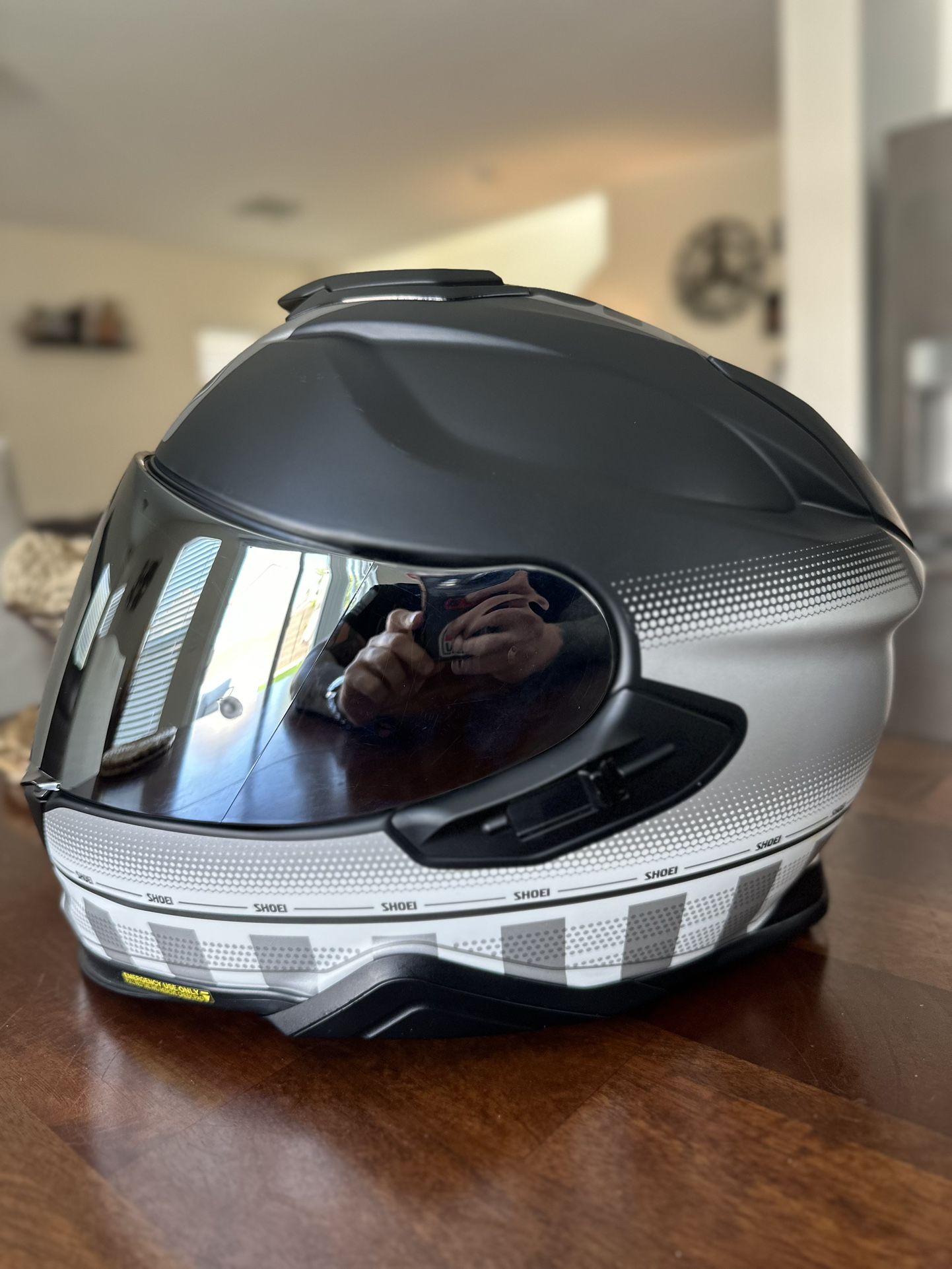 Shoei GT Air 2 Tesseract Touring Motorcycle Helmet Size M w