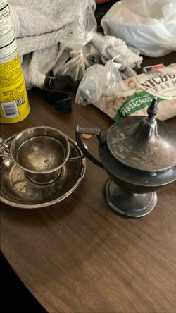 silver bowls partially plated