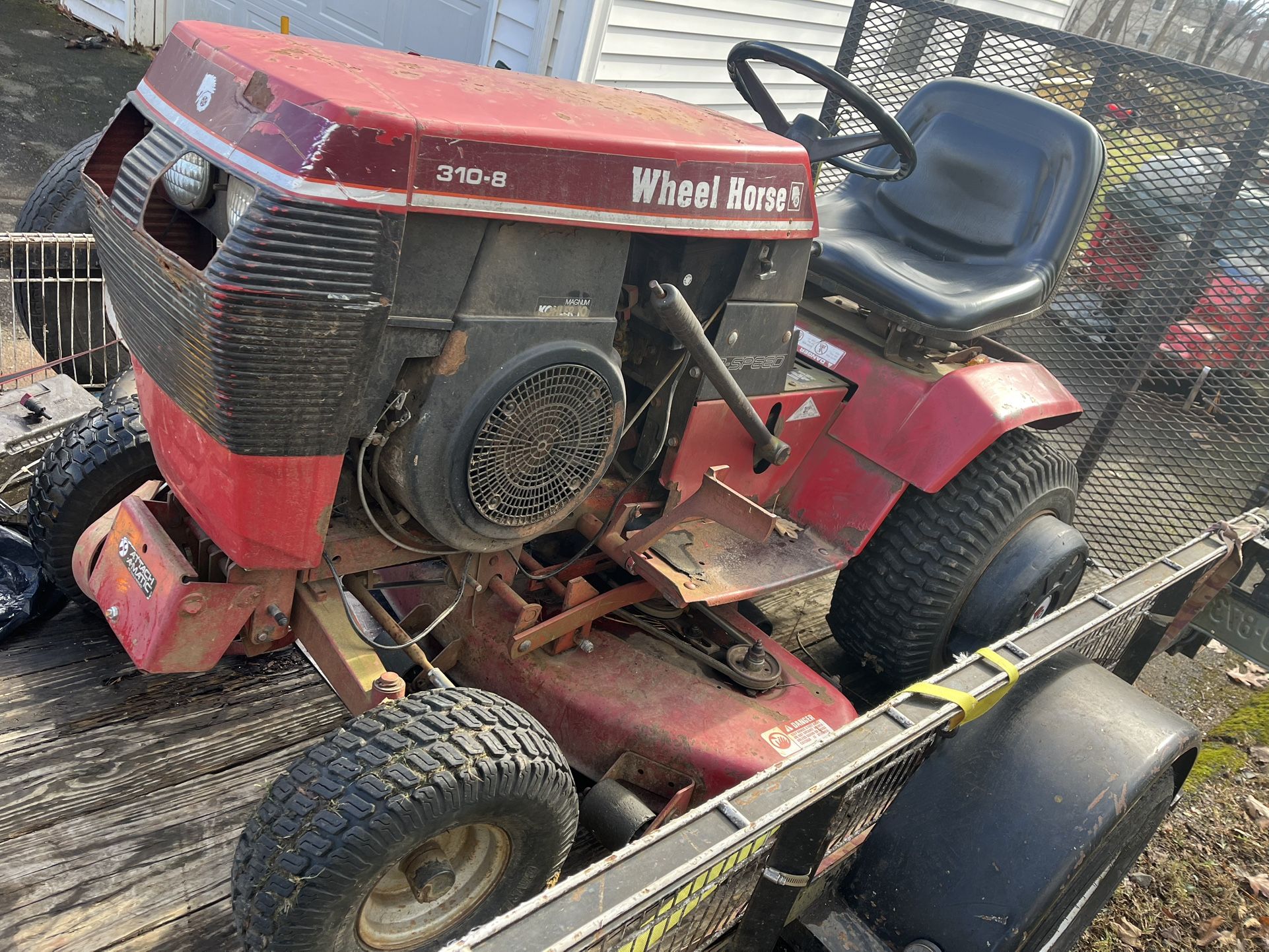 Wheelhorse Wheel Horse 310-8 Kohler Garden Tractor