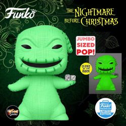 10" Oogie Boogie (Glow) - The Nightmare Before Christmas | LIMITED EDITION 