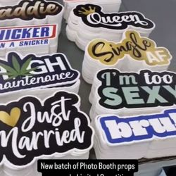 PhotoBooth Props ** PVC