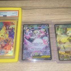 Pokemon SEND TRADES! Mint condition on both singels