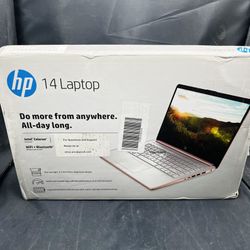 HP 14-dq0004dx 14" HD Laptop Intel Celeron N4020 1.10GHz 4GB DDR4 64GB eMMC *1