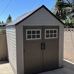 7x7 Rubbermaid Storage Shed