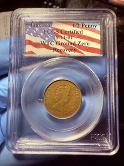 911 Ground Zero Coin graded