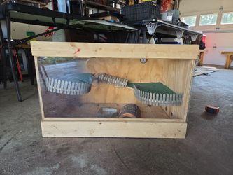 Reptile enclosure  - custom built
