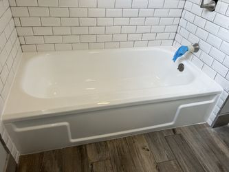 reacabado de tinas color blanco