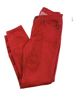 forever 21 red skinny jeans