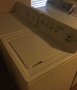 Kenmore washer and dryer set/ one year warranty/ delivery and installation are available