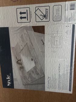 Style Selections 37-in Vanity Top Solstice Stone Effects
