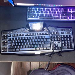 Logitech G19 Keyboard & Corsair M65 Pro