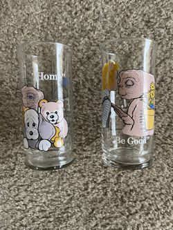ET Extra Terrestrial Be Good and Home drinking glasses
