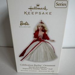2010 Celebration Barbie Hallmark Keepsake Ornament 
