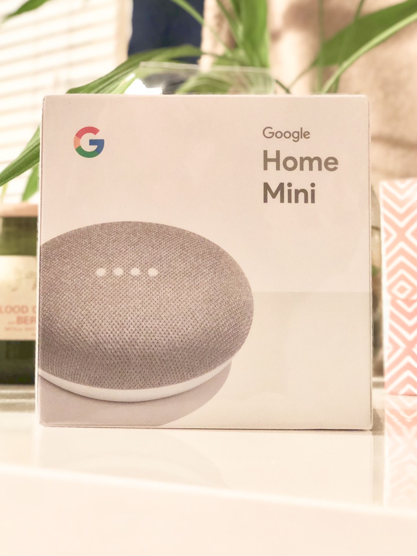 Brand new Google Home Mini - SEALED! (Chalk color)