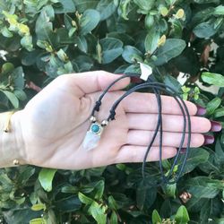 Clear Quartz Necklace 💙