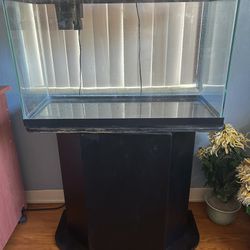 30 Gallon Fish Tank With Hood, Light, Filter And Stand 