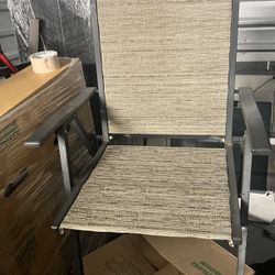 Outdoor Patio Chairs (Set of 2) – Sturdy Metal Frame