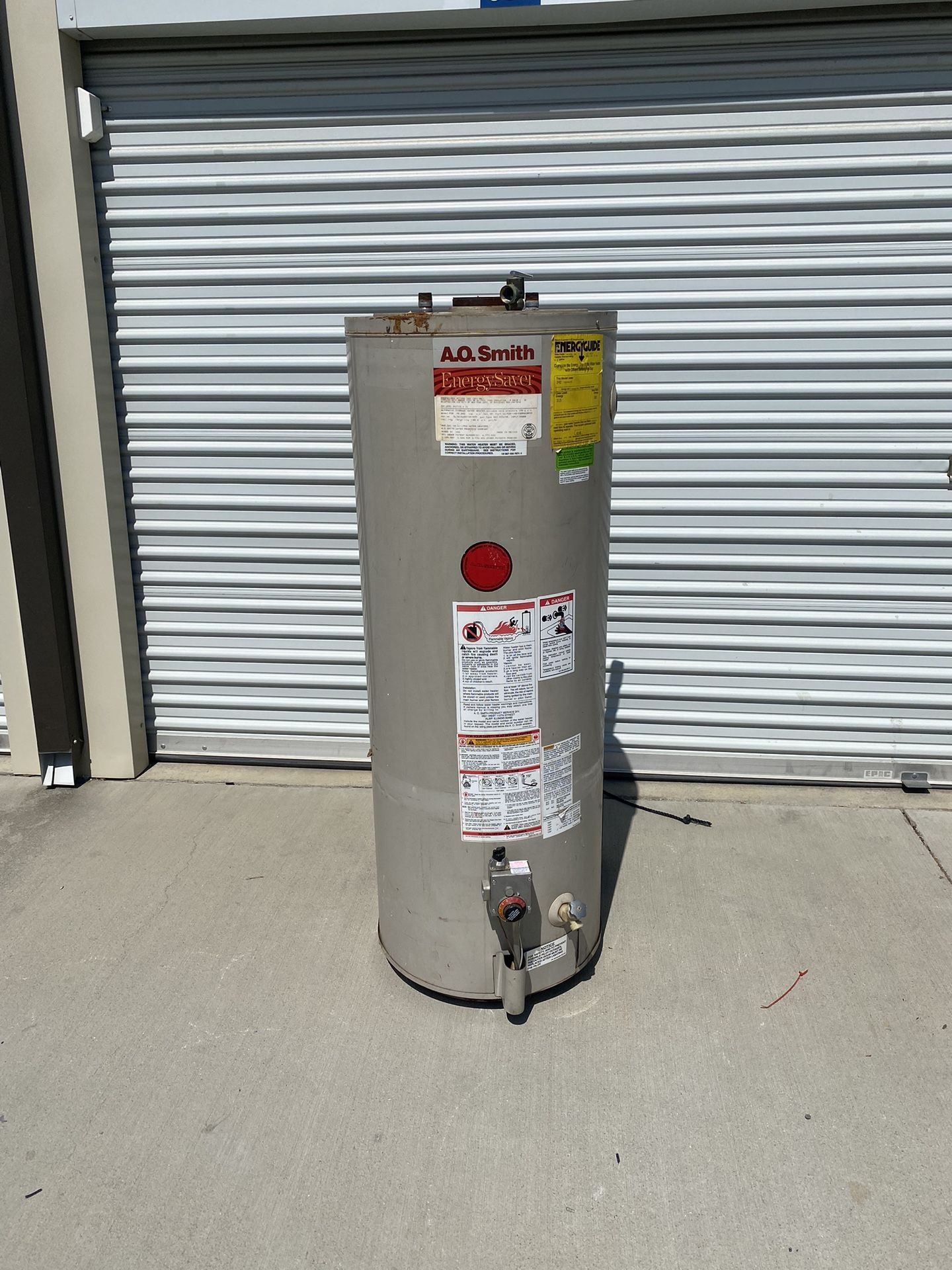 40 gallon water heater