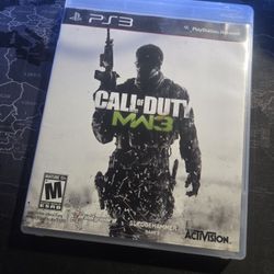 PS3 Game Call Of Duty MW3