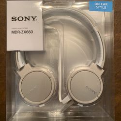 Headphones - Sony MDR-ZX660