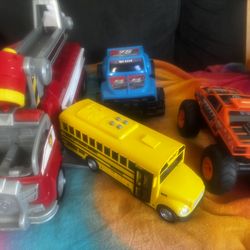 Fire truck bus trucks