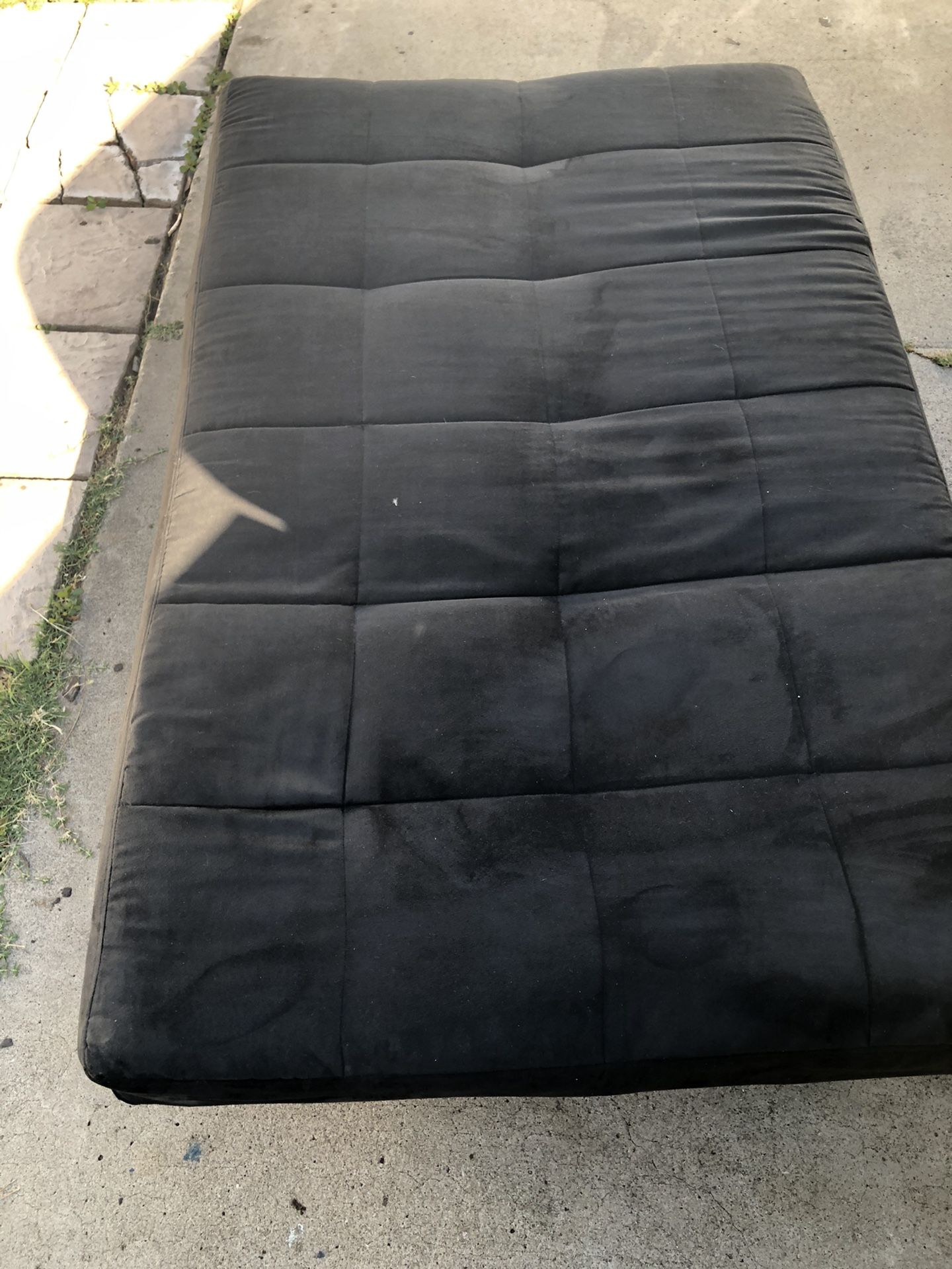 Black futon