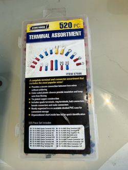 Electrical Wire Terminal & Connector Assortment Kit